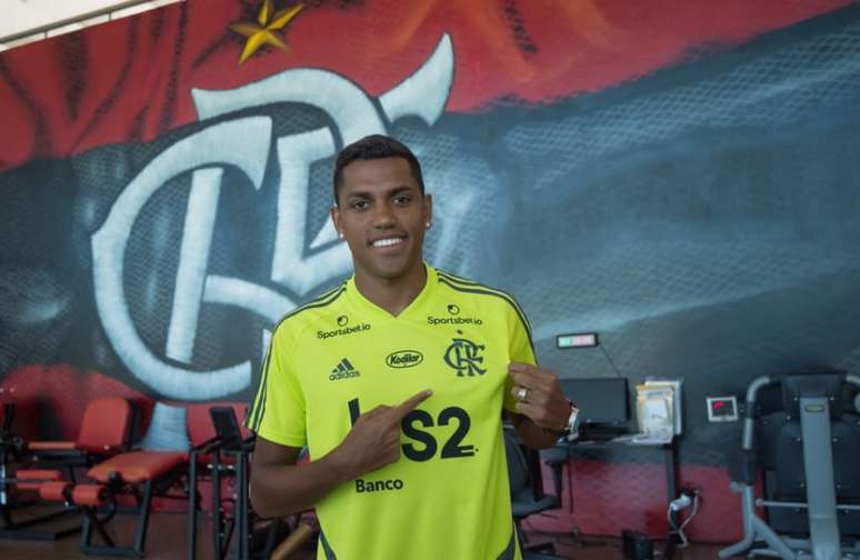 Pedro Rocha, emprestado pelo CSKA Moscow, defenderá o Flamengo em 2020 (Foto: Alexandre Vidal/Flamengo)