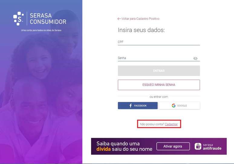 Veja como consultar seus dados no cadastro postivo.