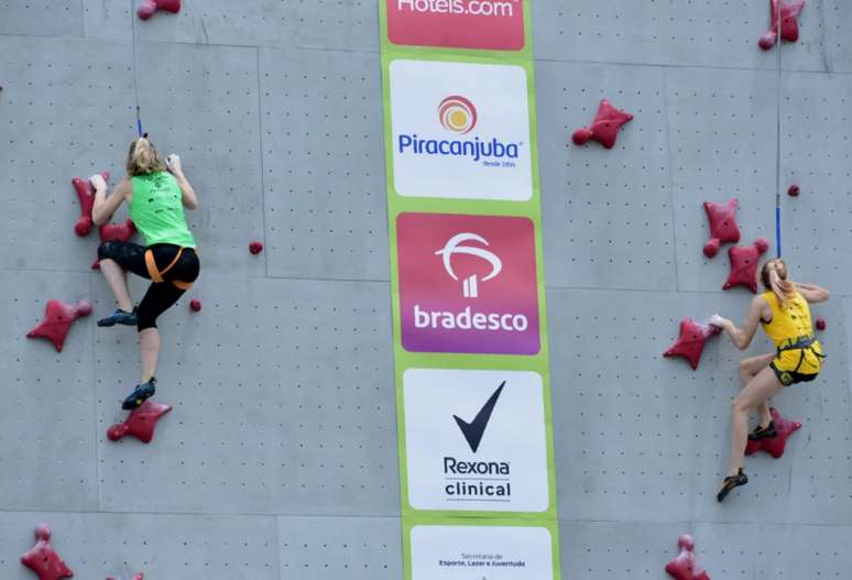 Disputa de escalada em Niterói (Divulgação)