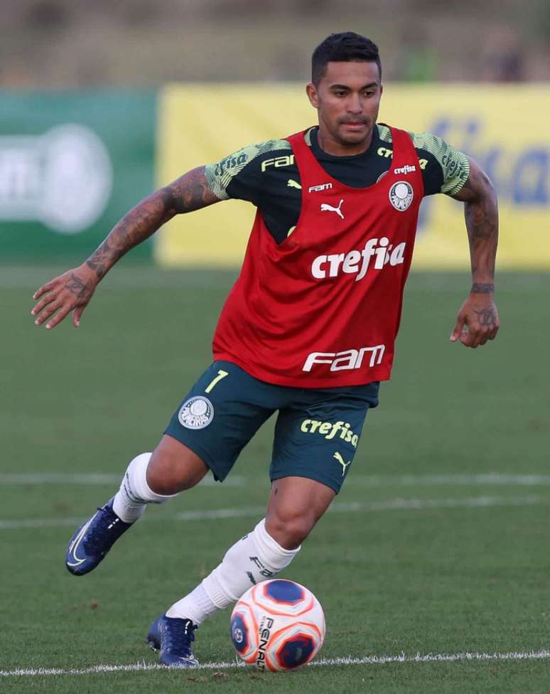 Dudu está com o Palmeiras preparando-se para a disputa da Florida Cup (Foto: Cesar Greco)