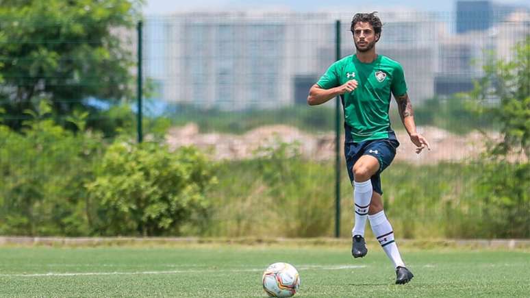 Hudson tem status de titular neste início de temporada no Tricolor (Foto: Lucas Merçon/Fluminense)