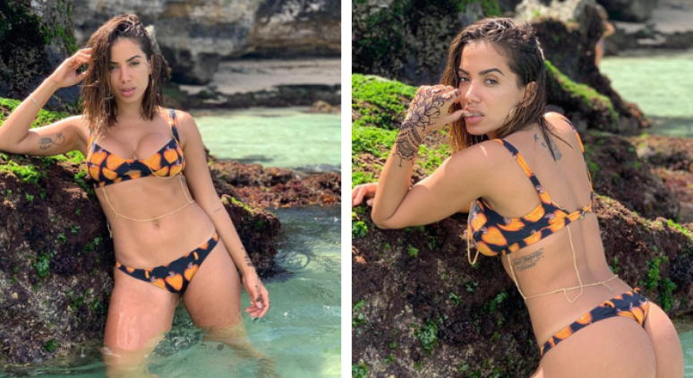 Anitta nas férias de 2019 (Fotos: Reprodução/AgNews)