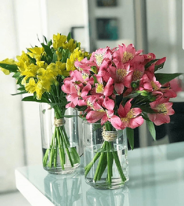 36. Deixe a flor na água para manter linda! – Foto: Pinterest
