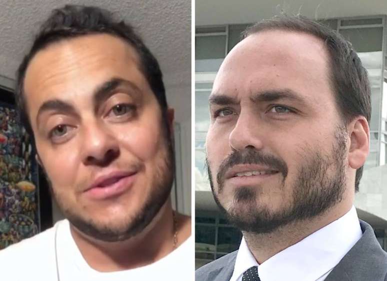 Thammy Miranda e Carlos Bolsonaro