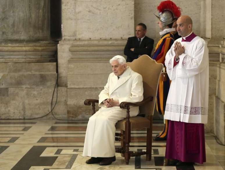 Papa emérito Bento 16 no Vaticano
08/12/2015
REUTERS/Max Rossi