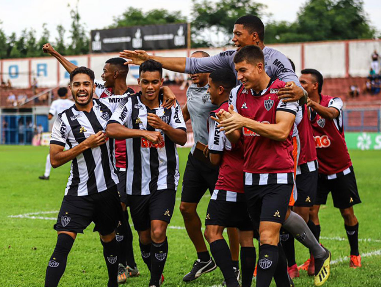 O Atlético-MG venceu por 4 a 1 o São Bernardo pela Copinha, nesta terça-feira (Foto: Divulgação/Atlético-MG)