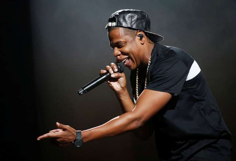 Rapper norte-americano Jay-Z durante show em Paris
17/10/2013
REUTERS/Benoit Tessier