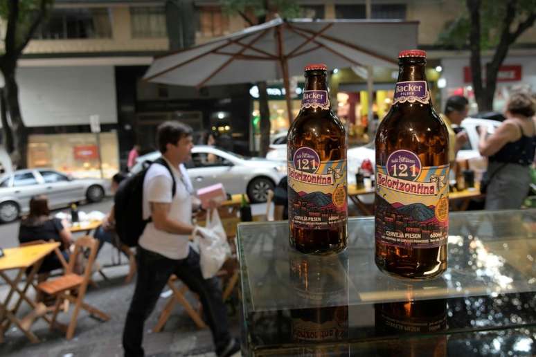 Garrafas da cerveja Belorizontina, da Backer
15/01/2020
REUTERS/Washington Alves