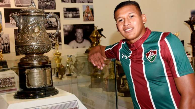 Fernando Pacheco vai reforçar o ataque tricolor em 2020 (Foto: MAILSON SANTANA/FLUMINENSE FC)