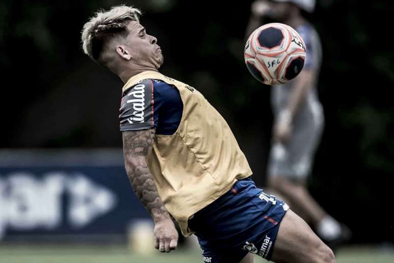 Soteldo caiu nas graças da torcida santista durante o Brasileirão (Foto: Ivan Storti/Santos)