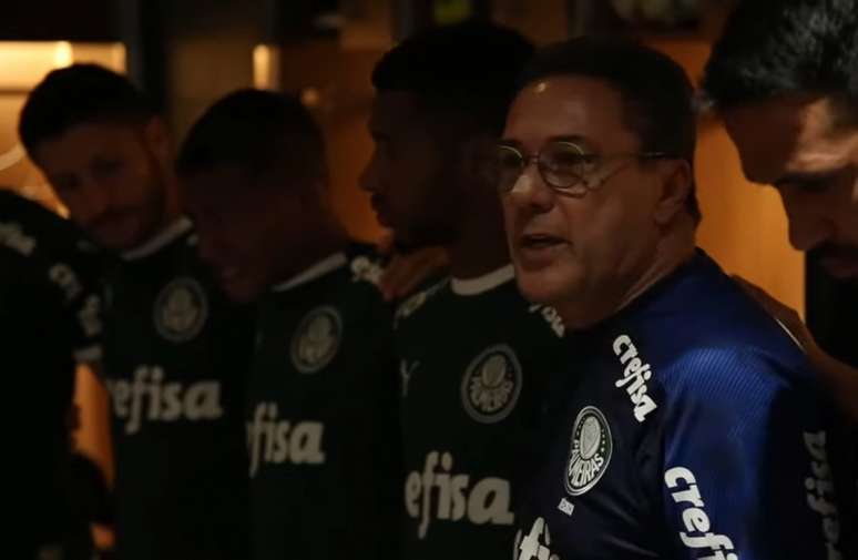 Vanderlei Luxemburgo falou sobre a criação de uma identidade do Palmeiras em 2020 (Reprodução/TV Palmeiras)