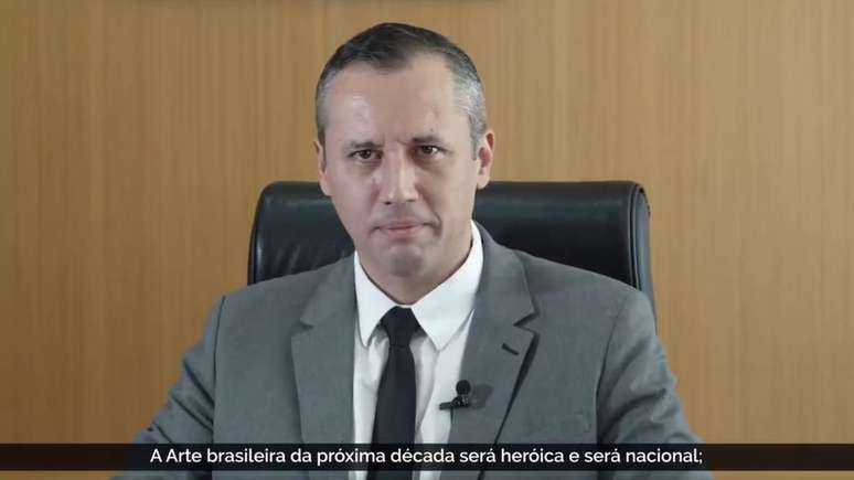 'A arte alemã da próxima década será heróica (...) Ou não será nada', disse Goebbels; "A arte brasileira da próxima década será heróica (...) ou então não será nada", disse Alvim