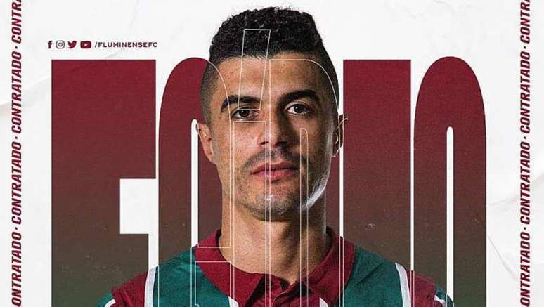 Egídio é o novo reforço do Fluminense