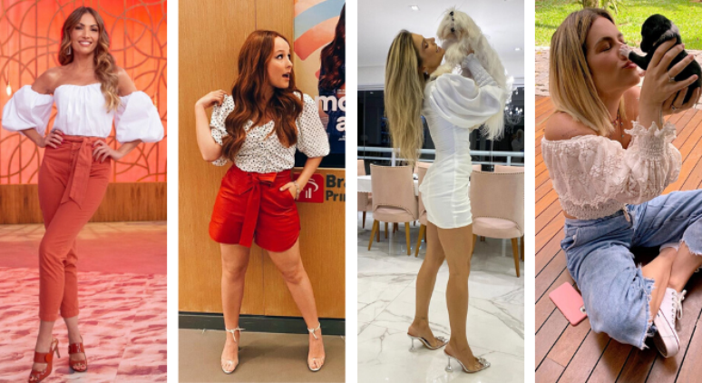 Famosas mostram como usar mangas bufantes (Reprodu&ccedil;&atilde;o/Instagram)