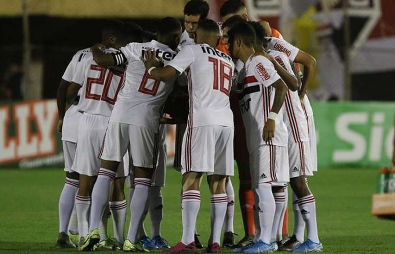 São Paulo bateu o Coritiba por 3 a 1 e está nas quartas de final da Copinha (Foto: Rubens Chiri/saopaulofc.net)