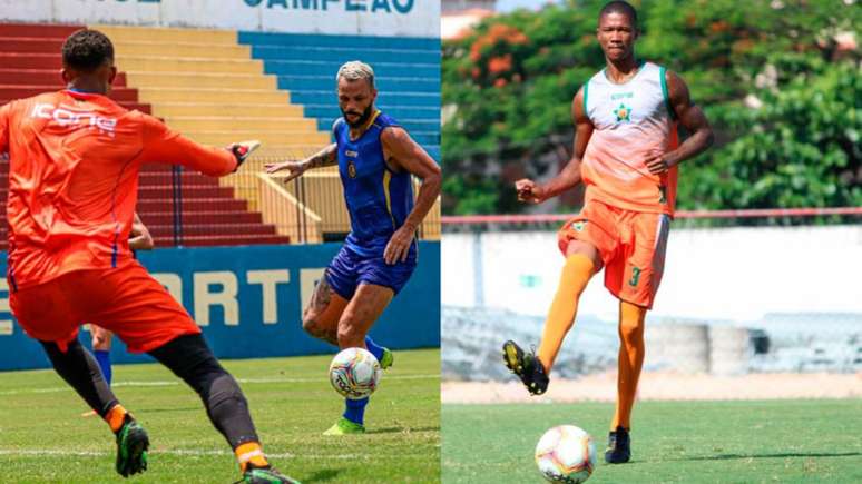 Madureira e Portuguesa se enfrentam neste sábado, em Conselheiro Galvão (Fotos: Divulgação Twitter)