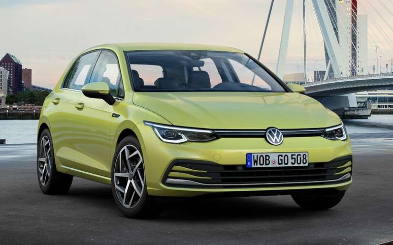 VW Golf: mudan&ccedil;a de gera&ccedil;&atilde;o afetou as vendas e o carro alem&atilde;o perdeu tr&ecirc;s posi&ccedil;&otilde;es.