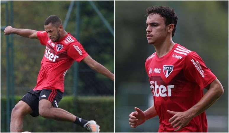 Fabinho e Danilo são novidades no elenco do São Paulo para 2020 - FOTO: Rubens Chiri/saopaulofc.net