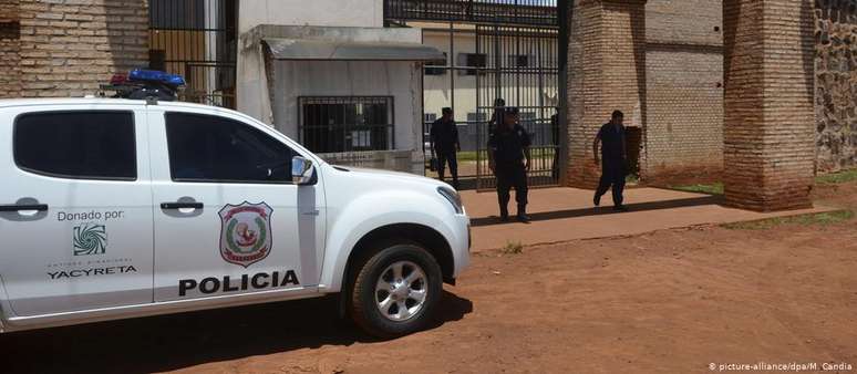 Presídio de Pedro Juan Caballero fica perto da fronteira com o Brasil