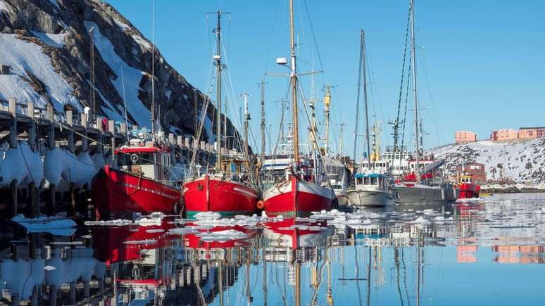 A pesca é a maior indústria da Groenlândia