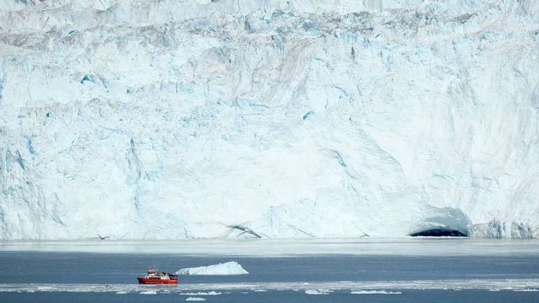 A Groenlândia tem uma localização estratégica do ponto de vista geopolítico