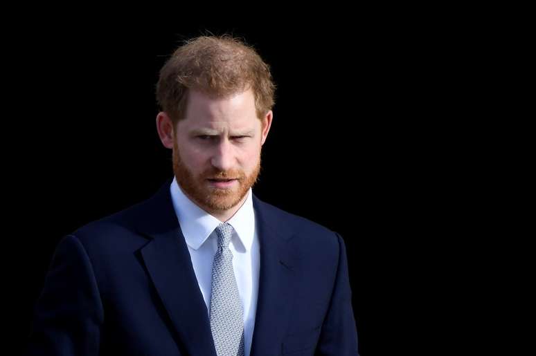 Príncipe Harry no Palácio de Buckingham em Londres
16/01/2020 REUTERS/Toby Melville