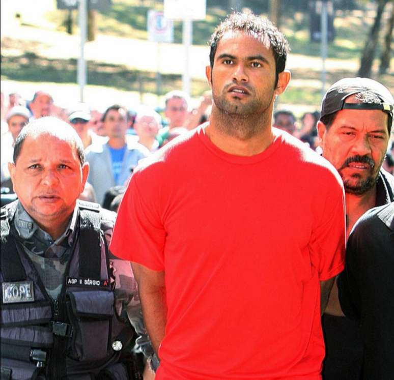 Goleiro Bruno foi preso em 2010 (Foto: Alex de Jesus)