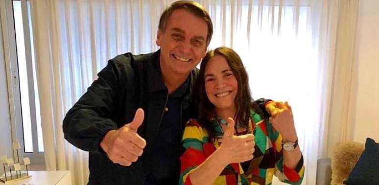 Bolsonaro cogita recriar o Ministério da Cultura para dar mais status a Regina Duarte, caso ela aceite participar do governo