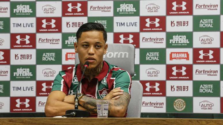 Orinho briga por espaço no Fluminense (Foto: Divulgação/Lucas Merçon)