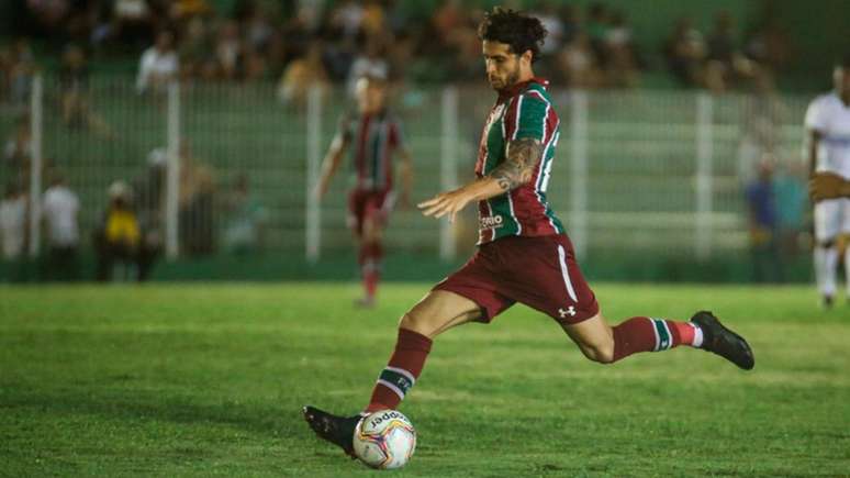 Hudson fez a sua estreia com a camisa tricolor e foi um dos destaques do time (Foto: Lucas Merçon/Fluminense)