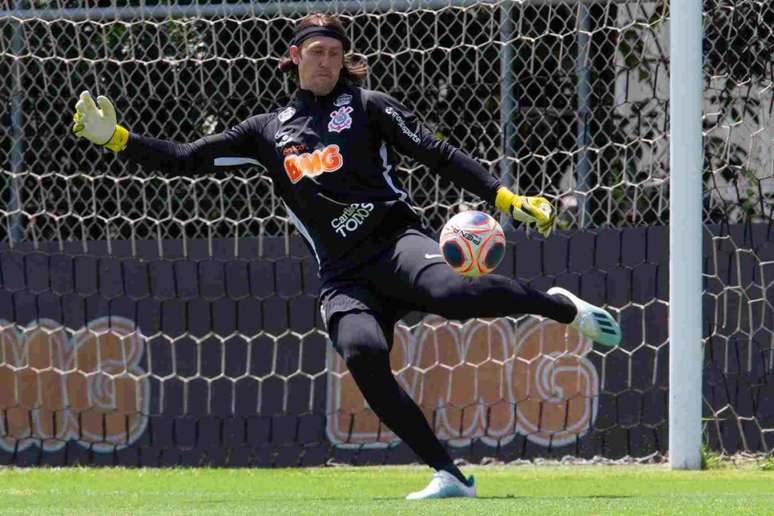Cássio demonstrou esperança para o Corinthians nesta temporada (Foto:Agência Corinthians)