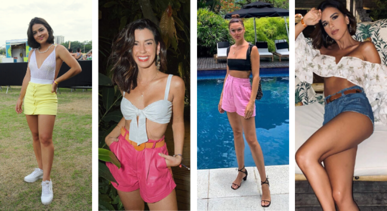 Famosas apostam em looks básicos no verão (Webert Belecio / AgNews/ Reprodução/Instagram)