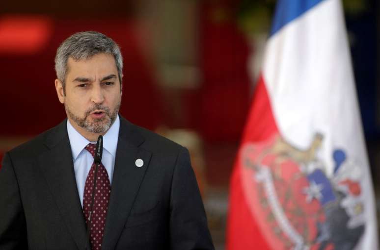 Presidente do Paraguai, Mario Abdo. REUTERS/Jorge Adorno/File Photo