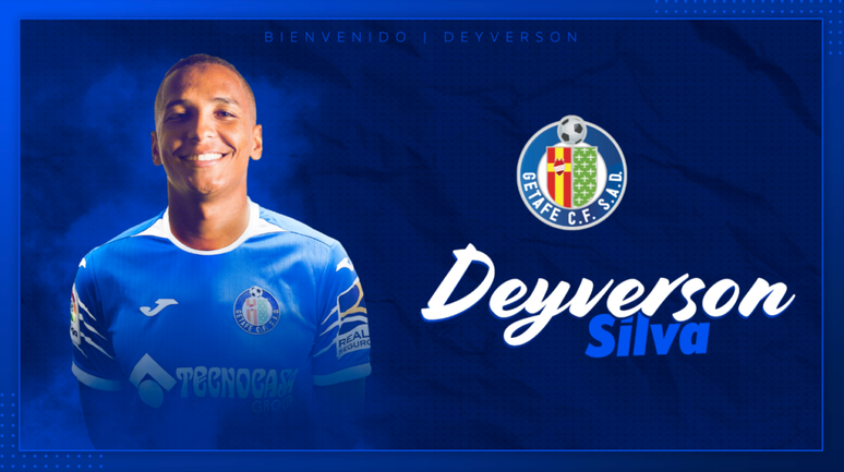 Deyverson foi anunciado como novo reforço do Getafe (Foto: Divulgação/Getafe)