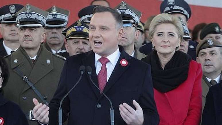 O presidente polonês, Andrzej Duda, se recusou a participar da cerimônia em Jerusalém