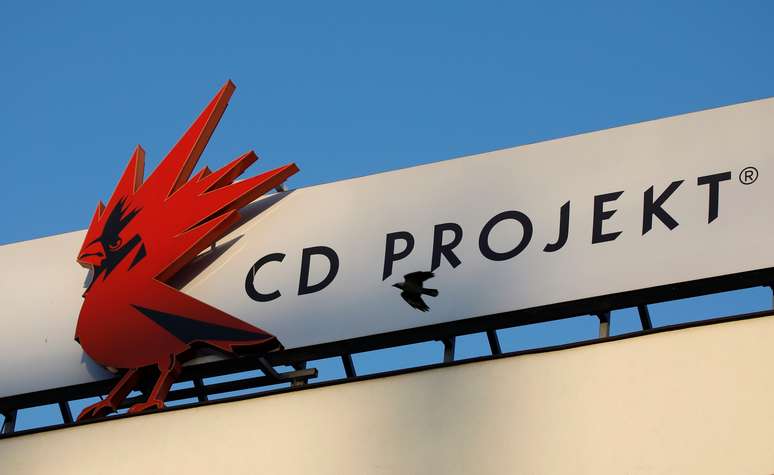 Fachada do prédio da empresa polonesa de games CD Projekt. 21/1/2020. REUTERS/Kacper Pempel 