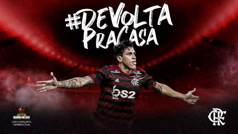 Pedro passou por exames e resolveu os últimos trâmites antes de ser anunciado (Reprodução/ Flamengo Instagram)