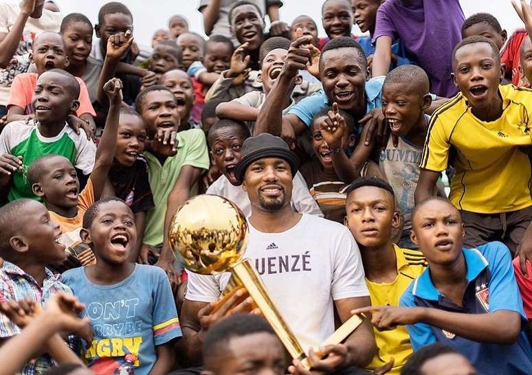 Serge Ibaka saiu das ruas do Congo para ser campeão da NBA