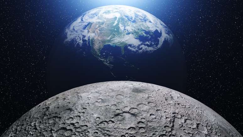A Lua está cada vez mais distante da Terra
