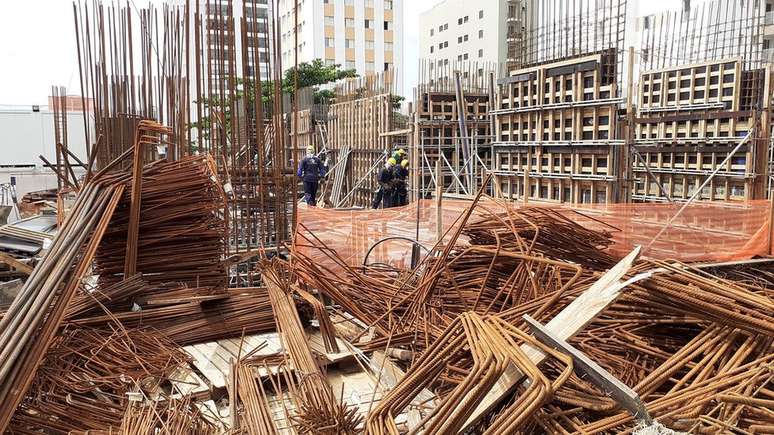 Obra no bairro do Ipiranga, em São Paulo: setor imobiliário puxa recuperação