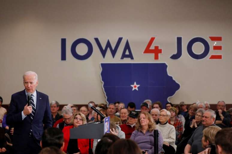 Ex-vice-presidente dos EUA Joe Biden fala durante evento de campanha em Iowa
21/01/2020
REUTERS/Shannon Stapleton