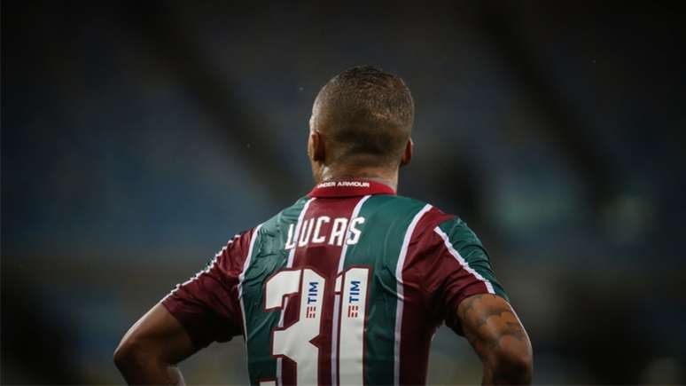 Lucas Barcelos sofreu o pênalti que abriu caminho para a vitória tricolor (Foto: Lucas Merçon/Fluminense)