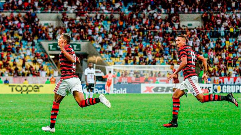 Flamengo venceu o Voltaço neste sábado (Foto: Marcelo Cortes / Flamengo)