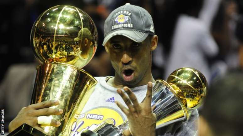 Por 4 vezes, Kobe Bryant foi eleito Jogador Mais Valioso do All-Star Game