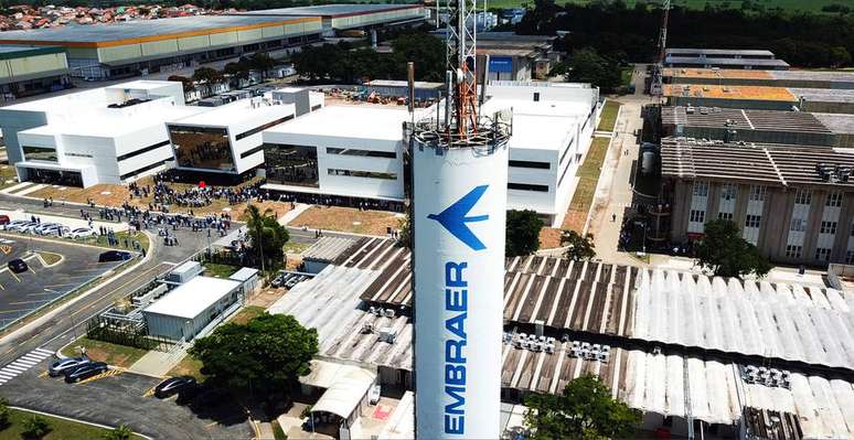 Nova sede da Embraer, em São José dos Campos (SP)