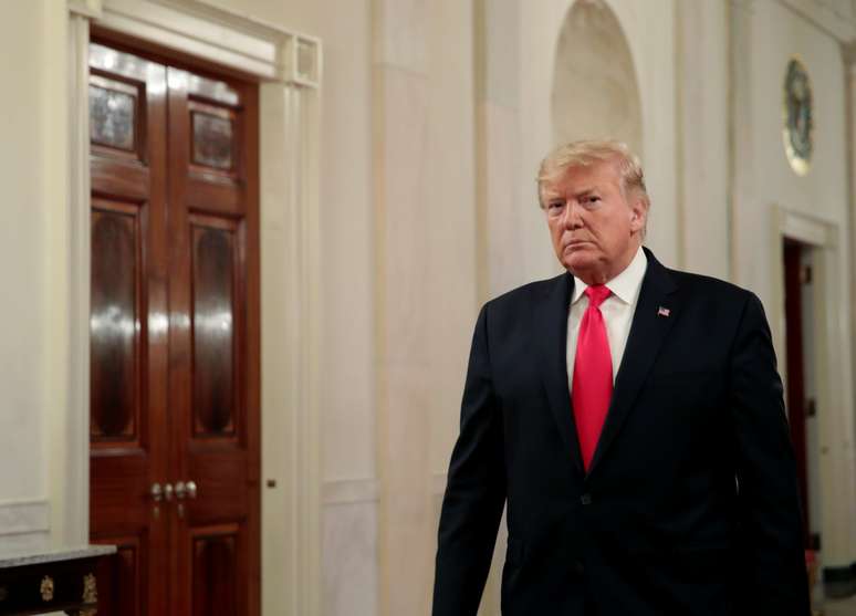 Presidente dos EUA, Donald Trump, na Casa Branca
24/01/2020
REUTERS/Jonathan Ernst
