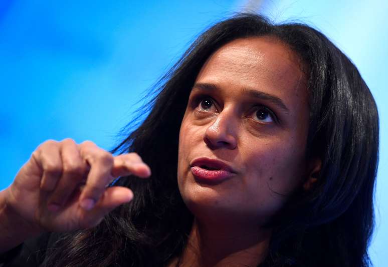 Isabel dos Santos durante entrevista com a Reuters em Londres
18/10/2017
REUTERS/Toby Melville