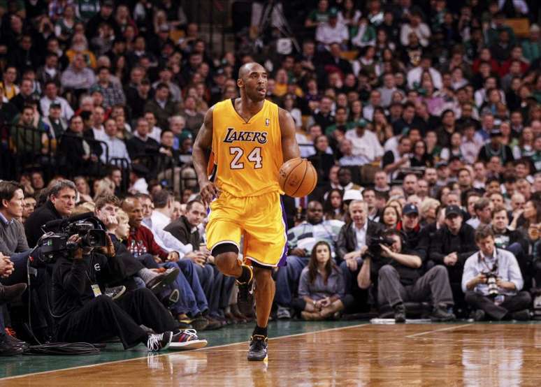 Kobe Bryant durante partida do Los Angeles Lakers contra o Boston Celtics em fevereiro de 2012
09/02/2012 David Butler II-USA TODAY Sports 