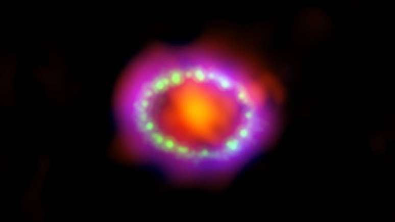 A Supernova 1987A foi a última observada perto de nossa galáxia, a Via Láctea