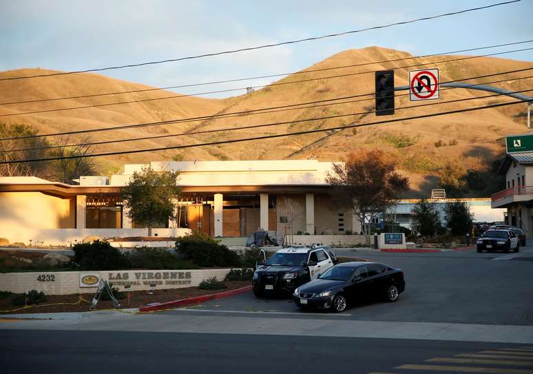 Montanha onde caiu helic&oacute;ptero de Kobe Bryant em Calabasas, na Calif&oacute;rnia
27/01/2020
REUTERS/Danny Moloshok